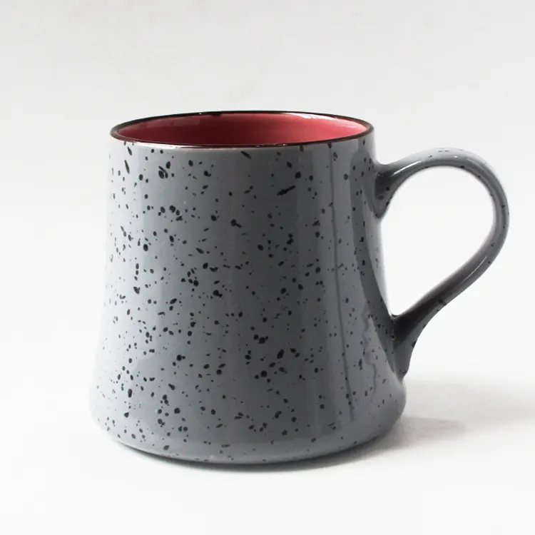 Nuevos productos 2020, pintura de mano creativa retro con relieve y personalidad única, para tazas de café de cerámica al por mayor