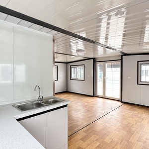 Modüler prefabrik ev 30 Feet 40 FT 20 ftendüstriyel tasarım tarzı 3 yatak odası ile genişletilebilir konteyner - Product Image 5