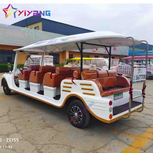 72Vクラシックオールドタイマートラベル電気ヴィンテージカーファクトリー8シーターアンティーク電気観光バス & カー - Product Image 3