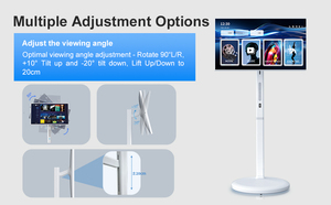 32-дюймовый 4K экран интерактивный смарт-ТВ портативная камера 2160P 144 Гц мобильное смарт-ТВ 21,5 Дюймов портативное телевидение android - Product Image 5