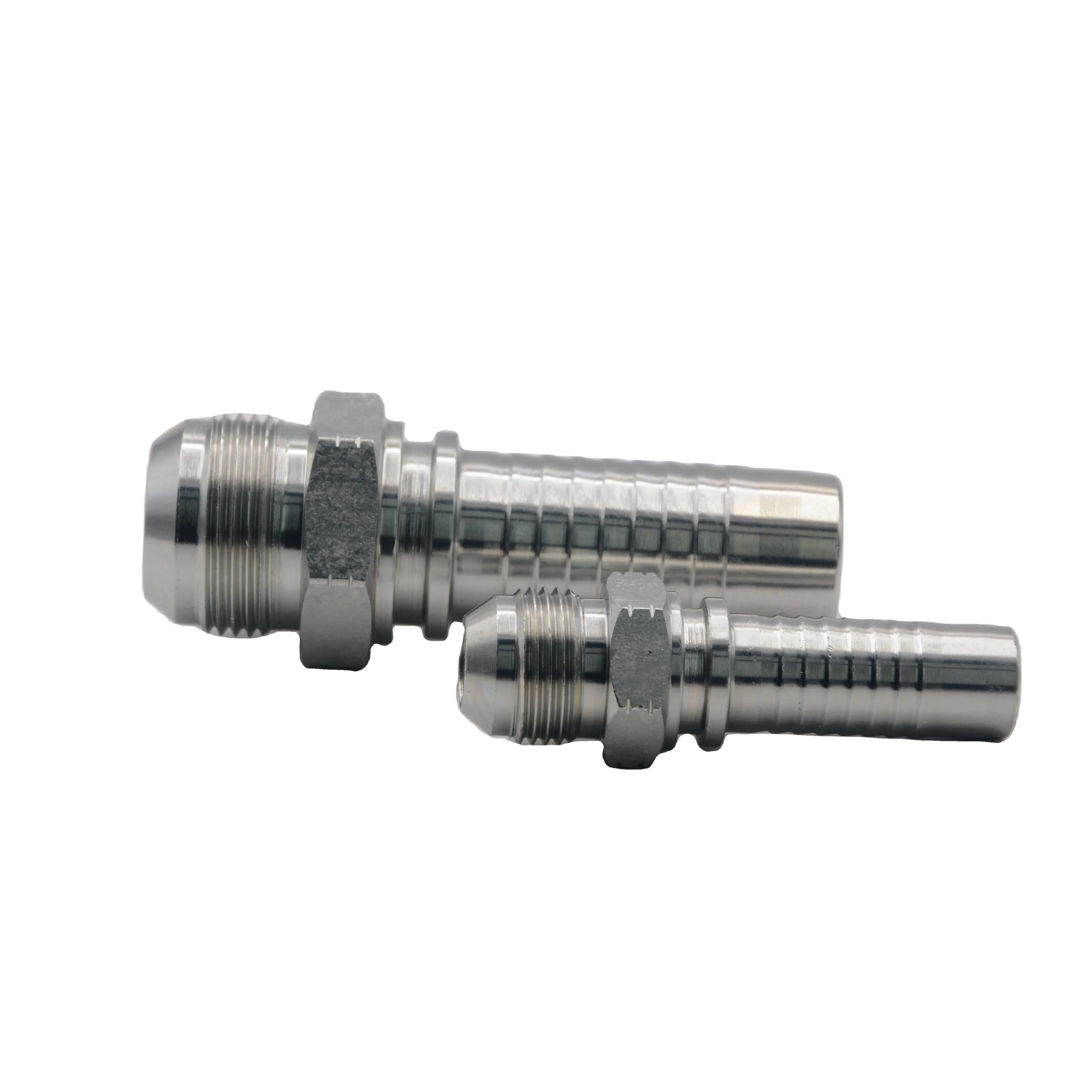 Raccordi per tubi flessibili idraulici JIC in acciaio inossidabile di fabbricazione diretta in fabbrica raccordi per tubi idraulici di tutte le serie