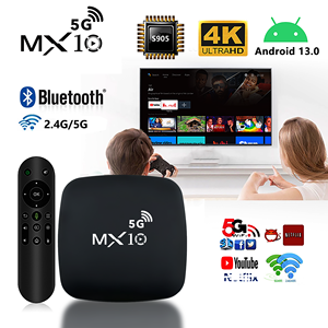 Braccio Quad core Cortex-A53 1gb 8GB Android Tv Box 13.0 Smart TVBox 2.4G/5Ghz Wifi 6 Amlogic S905L2 fino a 1.5 GHz Set-Top Box - Product Image 4
