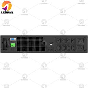 Online UPS 1-3kVA Rack Power Supply with 220v <strong>Input</strong> &amp; <strong>Output</strong> 1kVA EU CN Sockets for Small <strong>Data</strong> Centers - Product Image 4