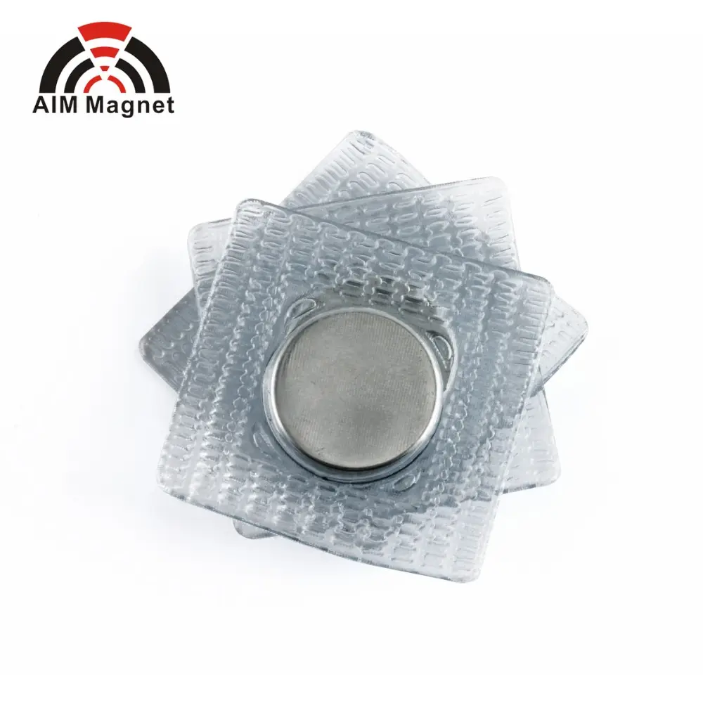 N52 Fabrik preis Starker Neodym Unsichtbarer Magnet PVC Wasserdichte Knopf magnete Nähen Kleidungs stoff Permanent scheibe 10 Tage