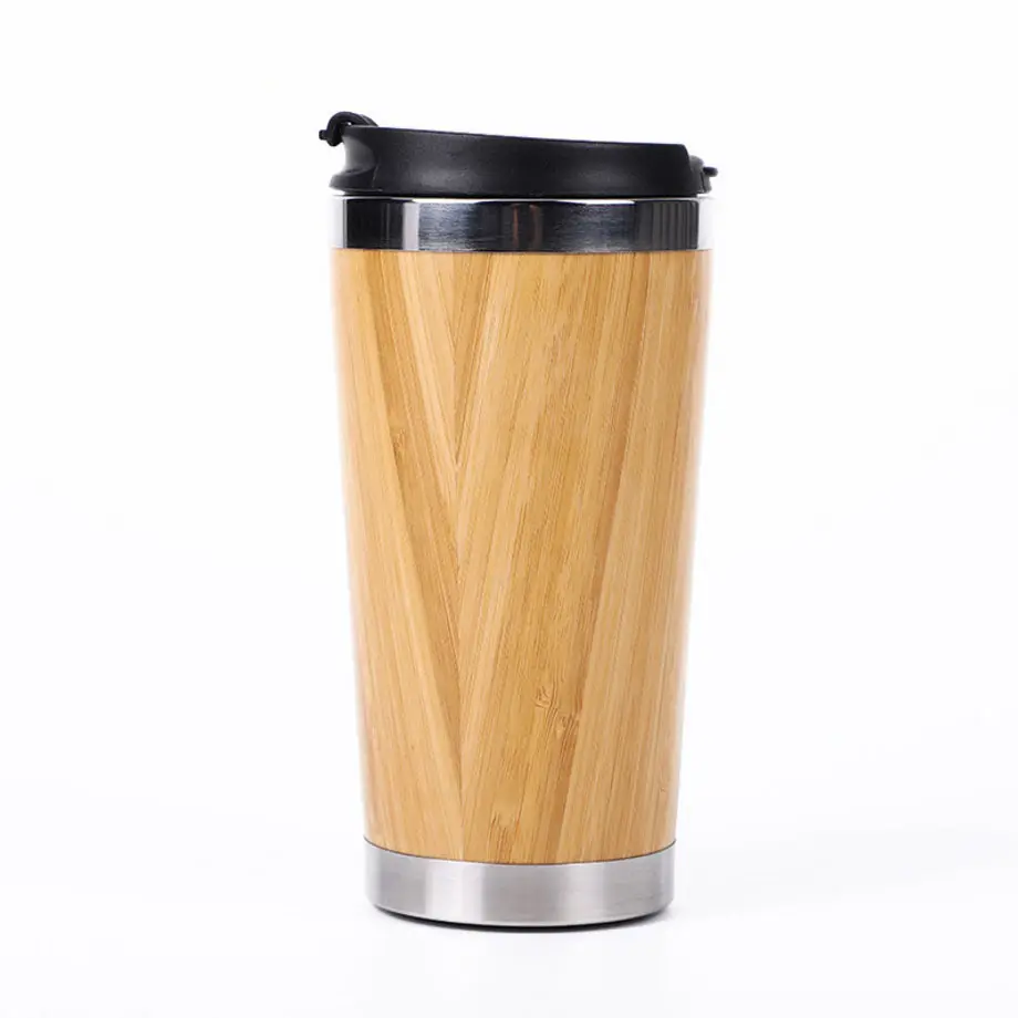 450ml bambu bardak kahve seyahat bardağı kupa bambu seyahat kahve kupa