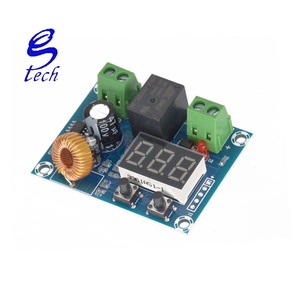 XH-M609 DC voltaj düşük voltaj kesme koruma modülü çıkışı 6-60V düşük güç pil koruma levhası XH-M609