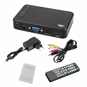 Decodifica digitale 1080P lettore disco rigido HD lettore multimediale scheda di memoria VGA AV - Product Image 6
