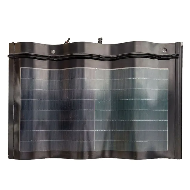 Hantile-sistema de energía Solar de 32W, módulos individuales integrados PV, tejas solares de techo, solares fotovoltaicas, color negro