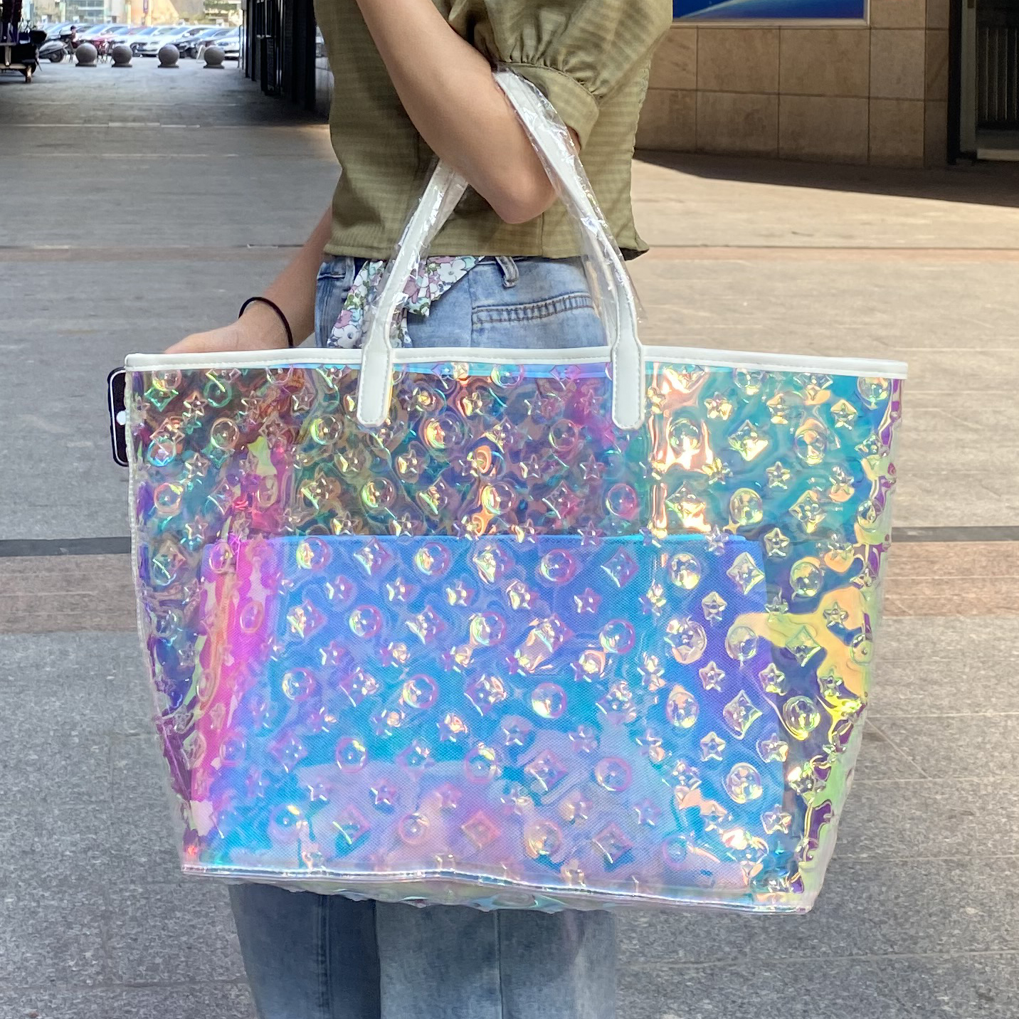 coach clear bolsa