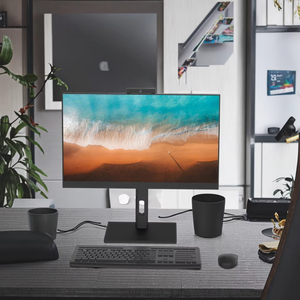 Prezzo all'ingrosso per PC Business Gaming con CPU 23.8 pollici Display LCD tipo C sblocco impronte digitali AIO Computer - Product Image 2