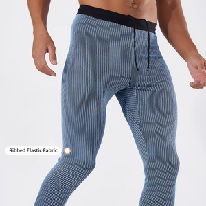 Bán Buôn Tùy Chỉnh Chạy Quần Của Nam Giới Nhanh Chóng Khô Dây Kéo Phòng Tập Thể Dục Quần Nén Trọng Lượng Nhẹ Đàn Hồi Thoáng Khí Tập Thể Dục Xà Cạp - Product Image 4