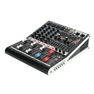 Lane LBG-12 yeni moda 8 kanal ses mikseri arayüzü kayıt stüdyosu profesyonel DJ mikseri konsol açık 99DSP - Product Image 4