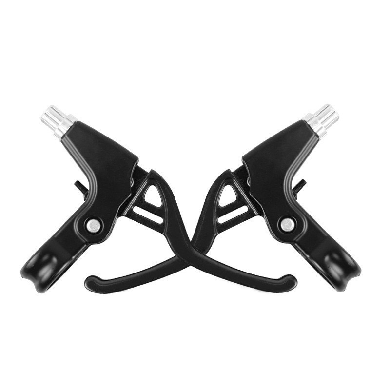 All-aluminum four-finger brake lever - black