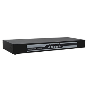1080P 4 puertos VGA KVM Switch 4 entradas 1 salida 4x1 VGA Switcher con consola USB PS2