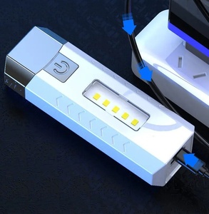 Commercio all'ingrosso all'aperto campeggio EDC torcia luce multifunzione portatile USB Power Bank COB luce laterale forte torcia elettrica - Product Image 5