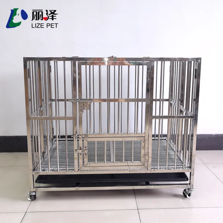 Cage pour chien en métal pliable, niche pour animaux domestiques