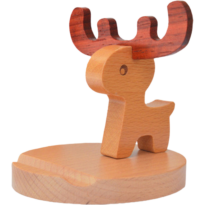 Red rosewood deer antler stand