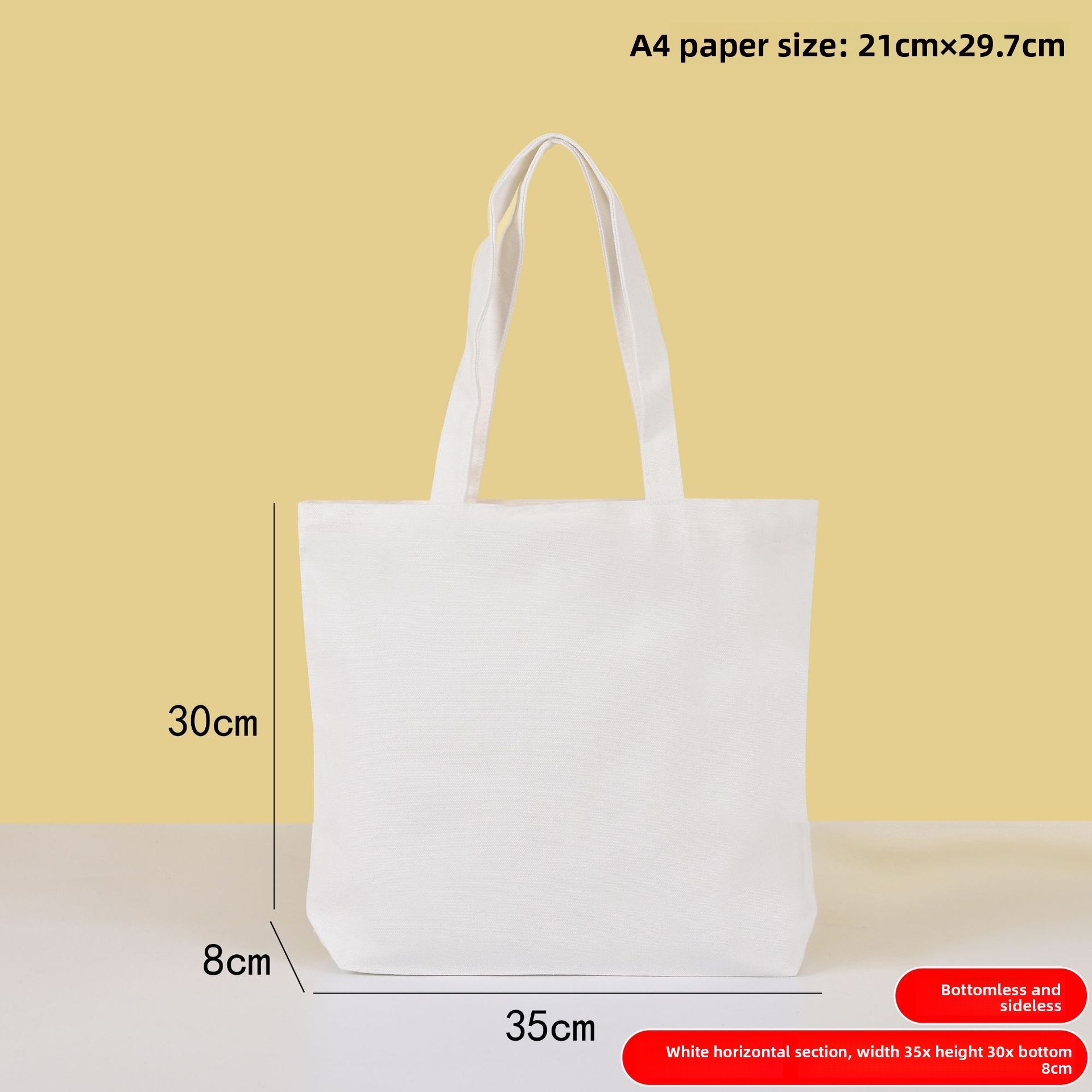 White 35*30*8cm