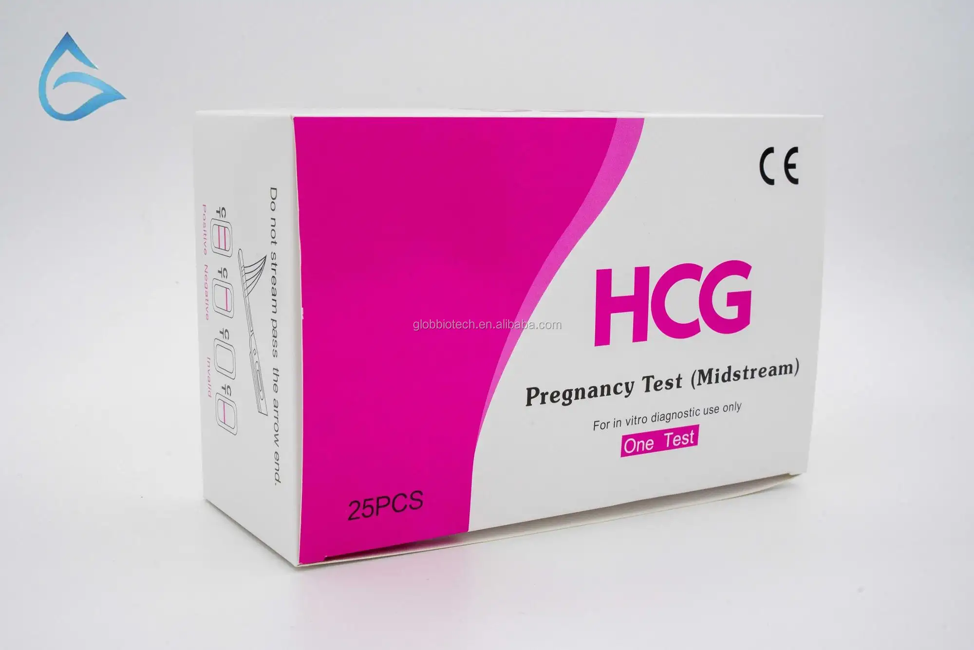 Teste de gravidez hcg em um passo, midstream de 3.0/5.5/6.0mm