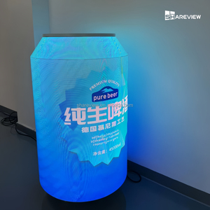 SHARE VIEW Creative Outdoor Bier bildschirm LED-Anzeige modul Flexibel und Ring-Pull-Dose Spezieller LED-Bildschirm für Werbung - Product Image 2