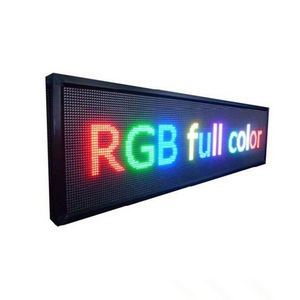 12V Car Shop usa ventosa per l'installazione della finestra di vetro display a LED messaggio a scorrimento programmabile segnale LED wifi a colori - Product Image 3