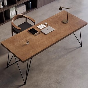 Modern <strong>Simple</strong> Design Solid Wood Large Board Table Warm Home Nordic Bedroom <strong>Computer</strong> <strong>Desk</strong> - Product Image 2