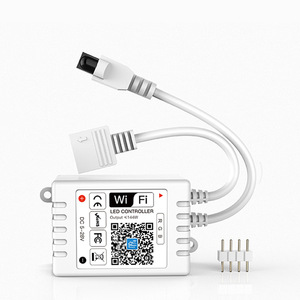 Заводская цена, белый корпус, RGB IR 24 клавиши, WIFI контроллер, приложение для смартфона Magic Home IR 24 клавиши WIFI RGB контроллер - Product Image 6