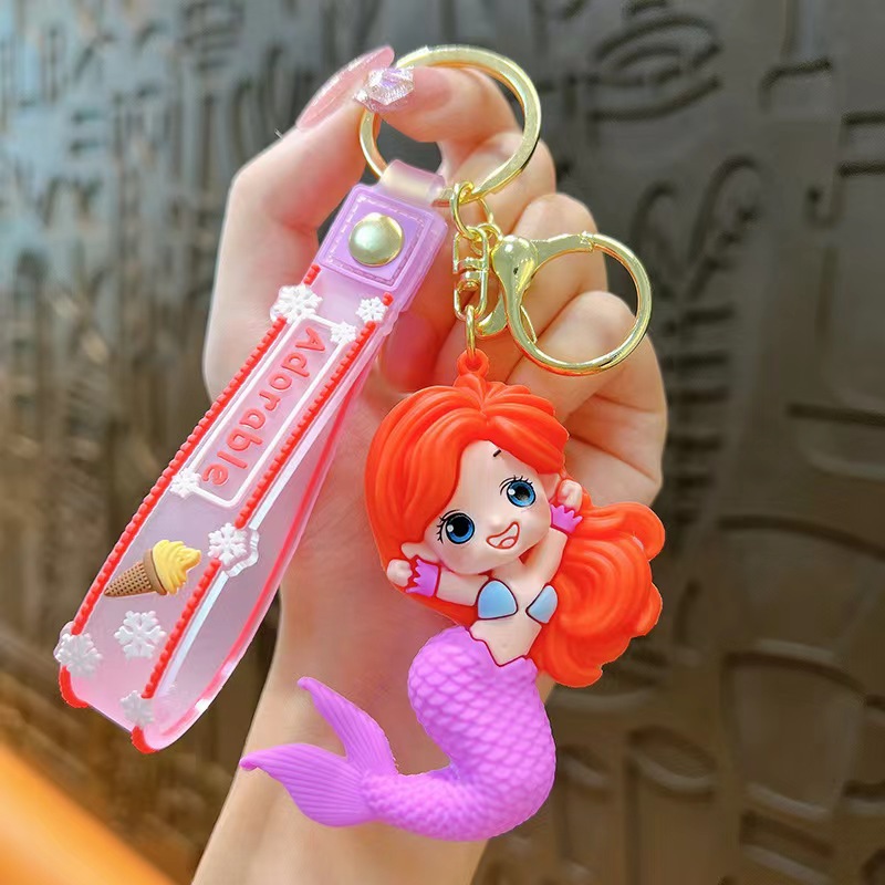 Princesse Sirène-Cheveux orange