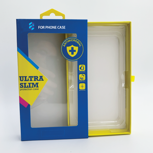 Lüks geri dönüşümlü özel logo baskılı cep telefonu kapak hediye karton kutu cep telefonu kılıfı kutu ambalaj - Product Image 2
