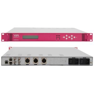 Equipo de Radio para estudio, estación de transmisión satélite, decodificador de Audio IP, ASI In Out