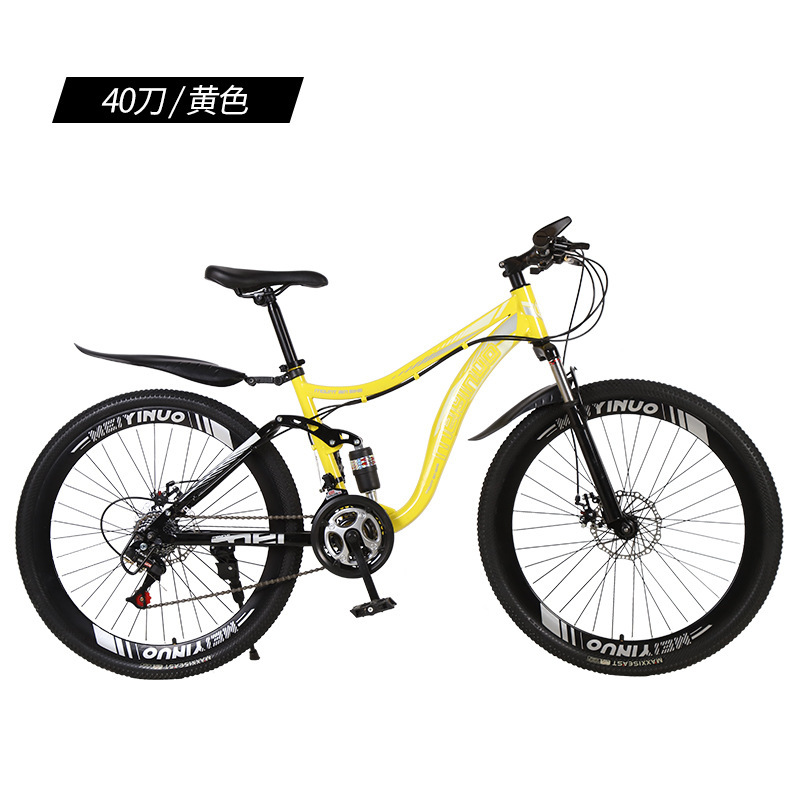 yellow-40-inch spoke wheel
