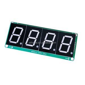 LED-595-084 Rote Farbe 0,8-Zoll 4-stelliges LED-Digital röhren segment Statisches Laufwerk 74 HC595 Anzeige modul