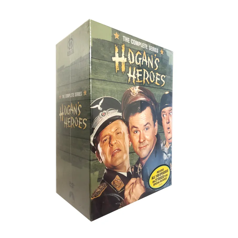 Hogan's Heroes Temporada 1-6 The Complete Series 27 Disc Factory Venta al por mayor Venta caliente Películas en DVD Serie de TV Boxset CD Cartoon Blueray
