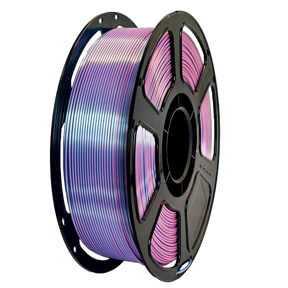 Seda azul rosa