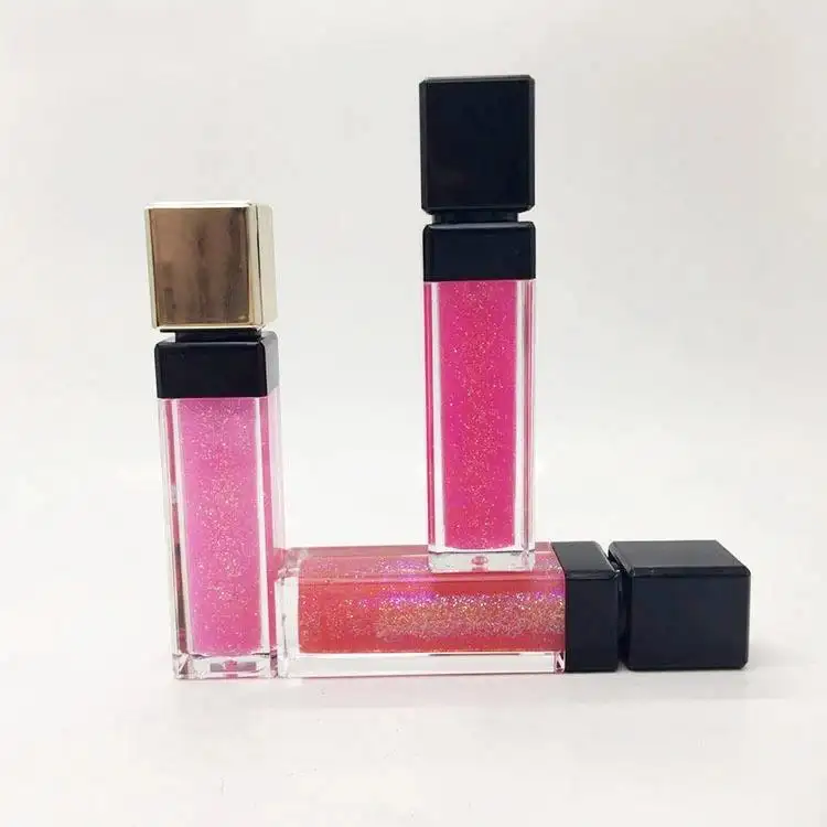 Custom Groothandel Fabriek Private Label Oem Uw Eigen Logo Glitter Shiny Lipgloss