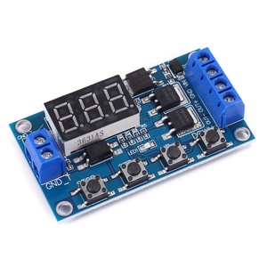 12 V 24 V Dual-MOS LED digitales Zeitraffer Relais Trigger Zyklus Timer Verzögerungsschalter Leiterplatten-Zeitregelungsmodul DIY - Product Image 1
