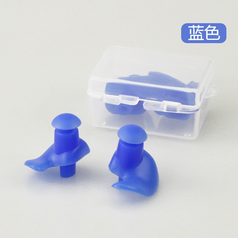 Blue transparent box