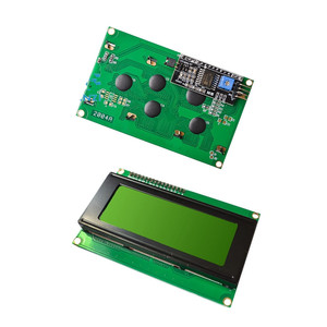Lcd2004 + i2c 2004 20x4 2004a מסך כחול/ירוק hd444780 תו lcd/w iii/i2c/i2c/i2c/i2c 20x4 2004a מסך כחול/ירוק