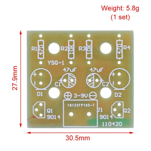 Simple LED Flash DIY <strong>Kits</strong> <strong>Circuit</strong> Electronics DIY Electronic Suite 1.2mm Parts Flash LED <strong>Kit</strong> Electronic DIY <strong>Kit</strong> - Product Image 3