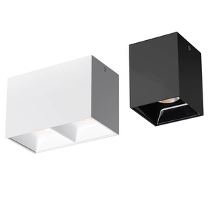 Led พื้นผิวติดตั้ง3*5วัตต์3*7วัตต์สแควร์ลงแสง3หัวดาวน์ไลท์สาม - Product Image 5