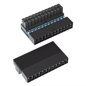 ATX <strong>24Pin</strong> <strong>Adapter</strong> 90 Degree 24 Pin Power Plug for Computer Mainboard Modular Power Supply Cables Computer Accessories - Product Image 1