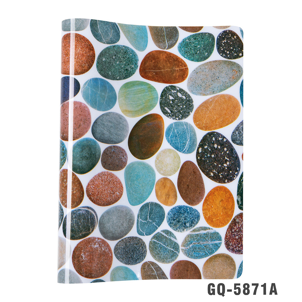 IUIU 45*30cm PVC Stylish Natural Colorful Stone Placemats