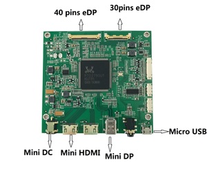 Industrielle LCD-Controller-Karte mit 4K-Auflösung für hoch auflösende 4k-LCD-Anzeigetafeln mit LCD-Kabel - Product Image 3