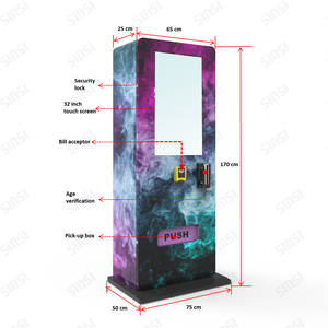 Distributor Stand Free Vending Machine With Age <strong>Verification</strong> and Card Reader Support Credit Card and Qr <strong>Code</strong> - Product Image 6