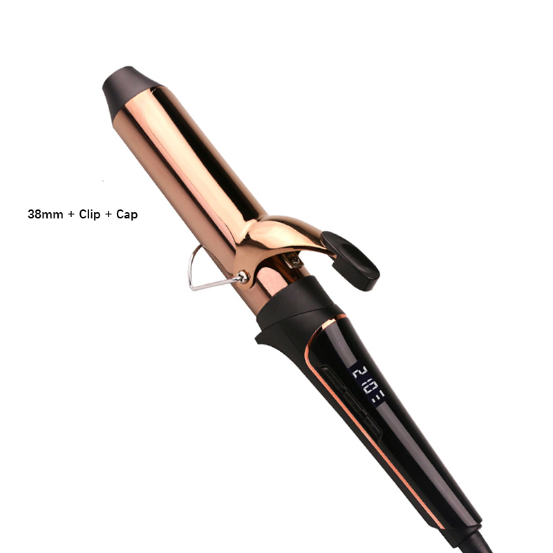 Main noire + tête en or rose