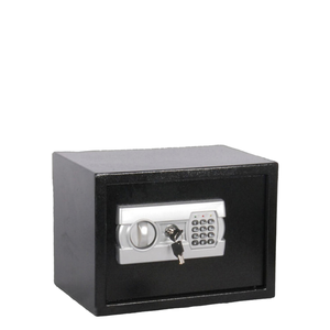 Parmak izi ile yüksek güvenlik otel Mini Metal kasa elektronik dijital kilit soğuk haddelenmiş çelik yanmaz yüksek güvenlik - Product Image 1