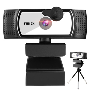 Cámara Web 1080P 2K Full HD, Webcam con micrófono incorporado, USB, para ordenador, Mac, portátil, escritorio, YouTube, Skype, Win10 - Product Image 6