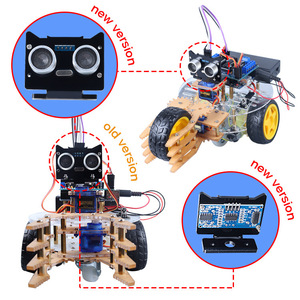 2024 neues intelligentes Roboter-Kit-Auto mit mechanischer Arm fernbedienung, das mit Arduino uno kompatibel ist