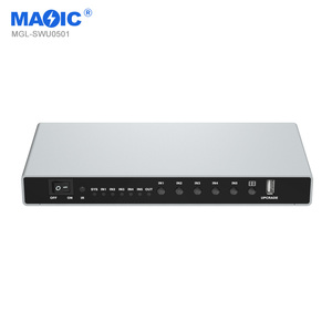 4k 60hz Type C Video Splitter <strong>HDMI</strong> Quad Multi Viewer Seamless <strong>Switcher</strong> <strong>5</strong> in <strong>1</strong> Out <strong>HDMI</strong> Multiviewer - Product Image 2