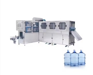 Máquina taponadora de lavado de botellas de PET de agua pura de 500ML 20L completamente automática de alta calidad para Arabia Saudita
